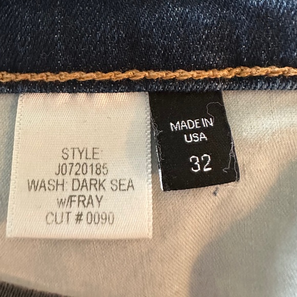 Veronica Beard Button Hem Baby Boot Jeans Size 32 - Picture 10 of 10